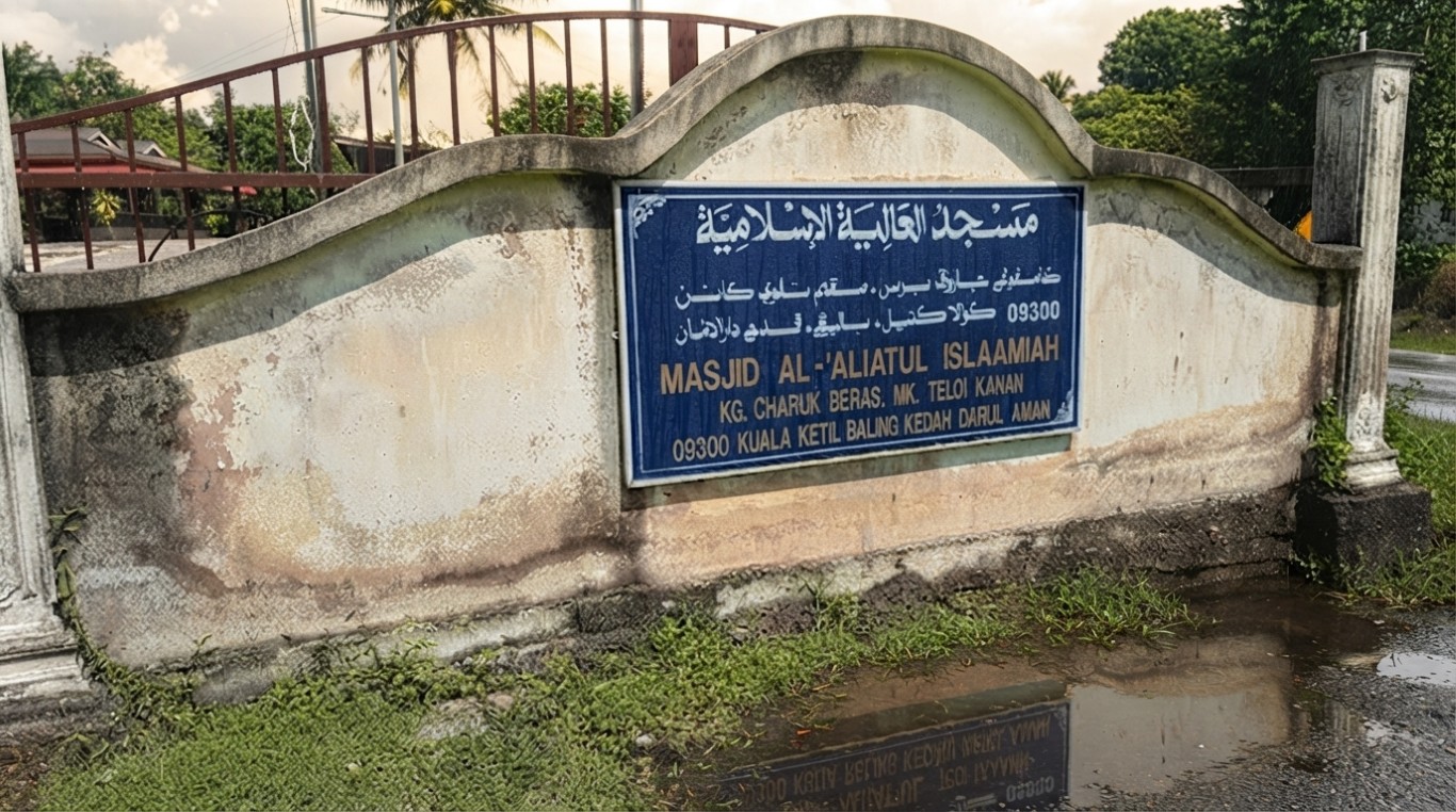 MASJID KG. CHAROK BERAS in Kedah