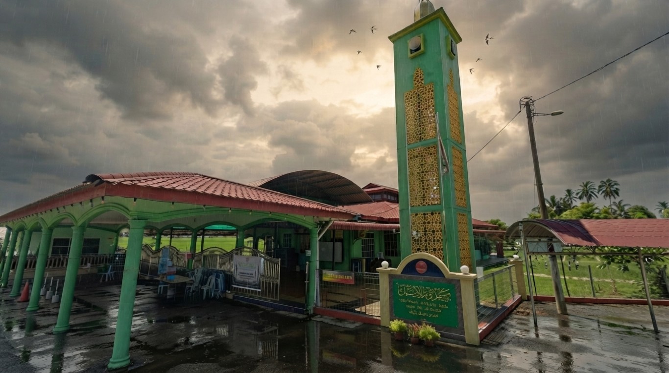 MASJID KUBANG BONGOR in Kedah
