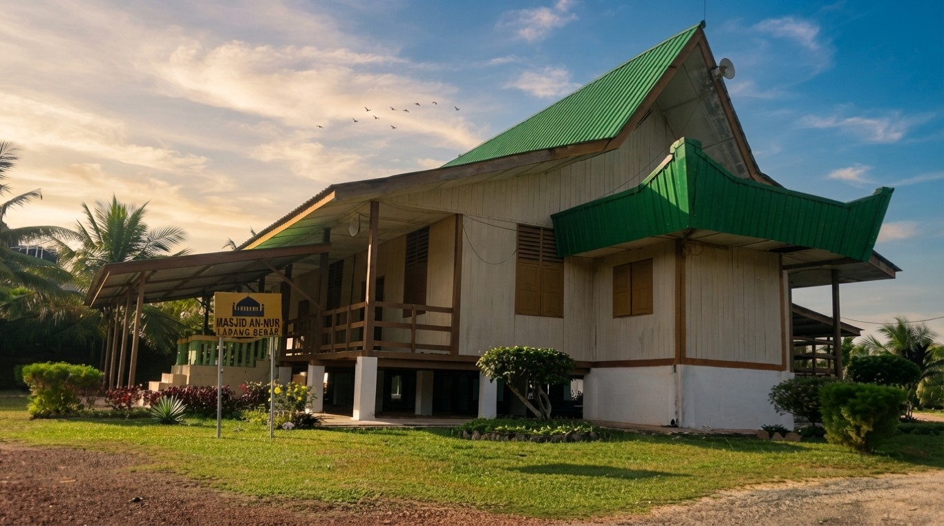MASJID LADANG BEBAR in Pahang