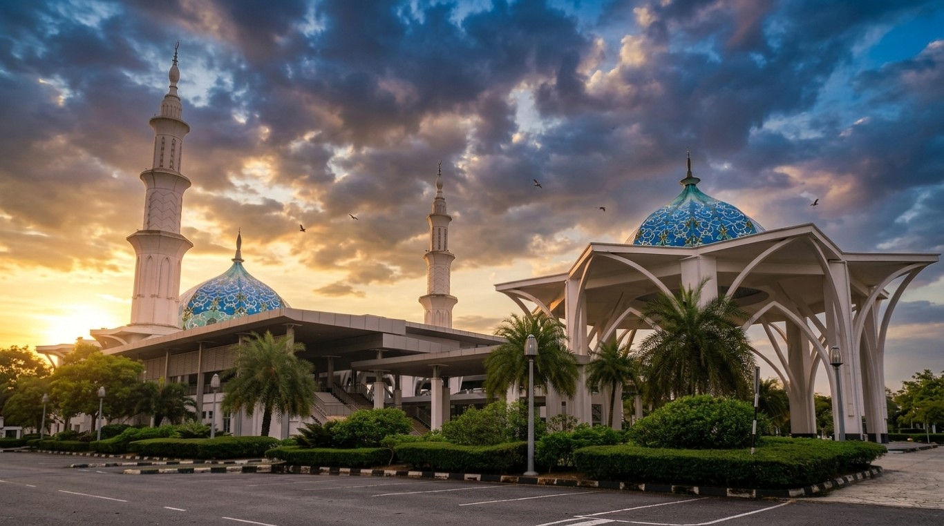 MASJID LAPANGAN TERBANG ANTARABANGSA SENAI in Johor