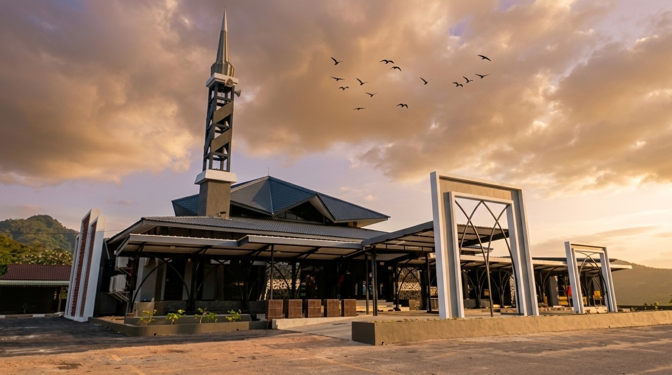 MASJID MERBOK LAMA in Kedah