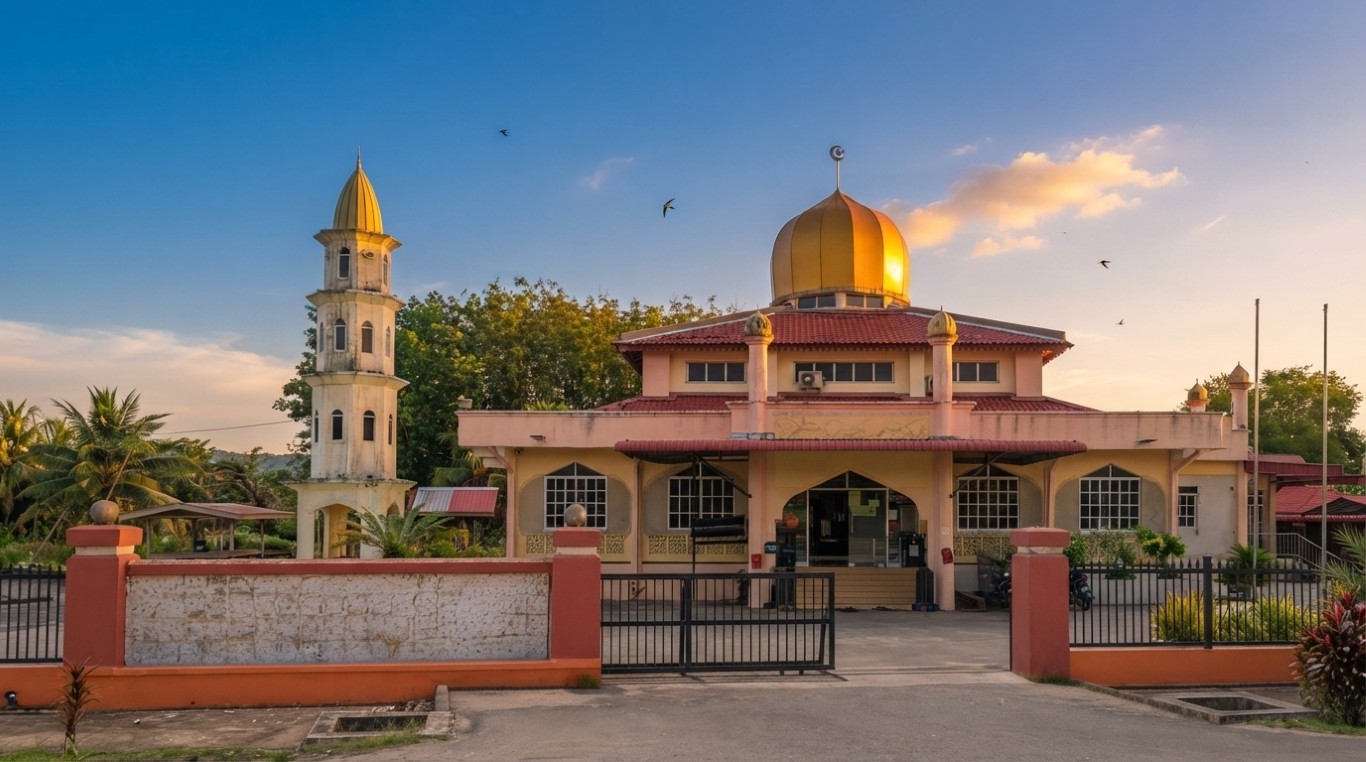 MASJID MUHAMMADI PULAU TENGAH in Kedah