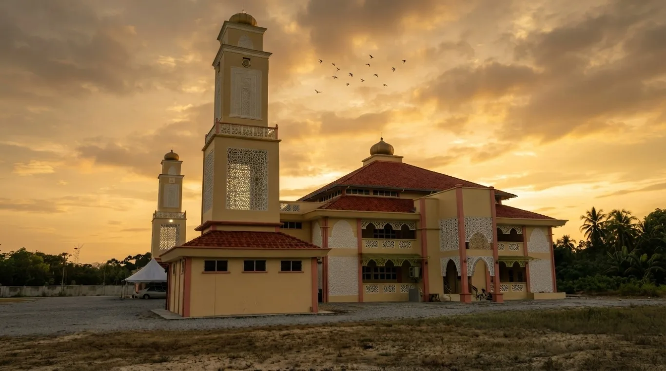 MASJID MUKIM BERIS BECHAH SEMAK, Kelantan
