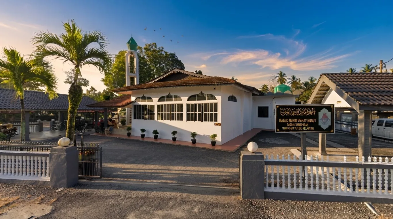 MASJID MUKIM WAKAF BUNUT, Kelantan