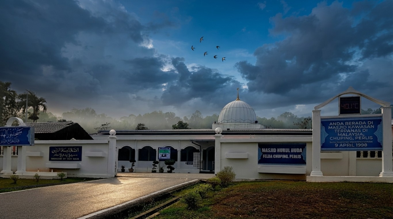 MASJID NURUL HUDA in Perlis