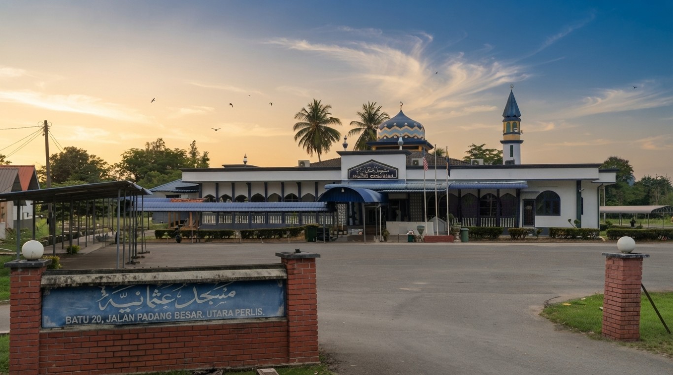 MASJID OSMANIAH in Perlis
