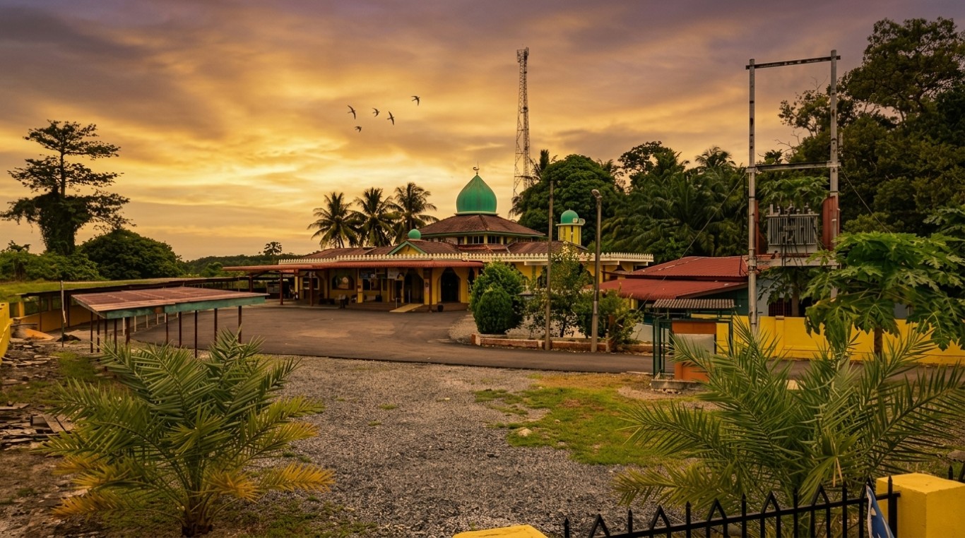 MASJID PANTAI PRAI in Kedah