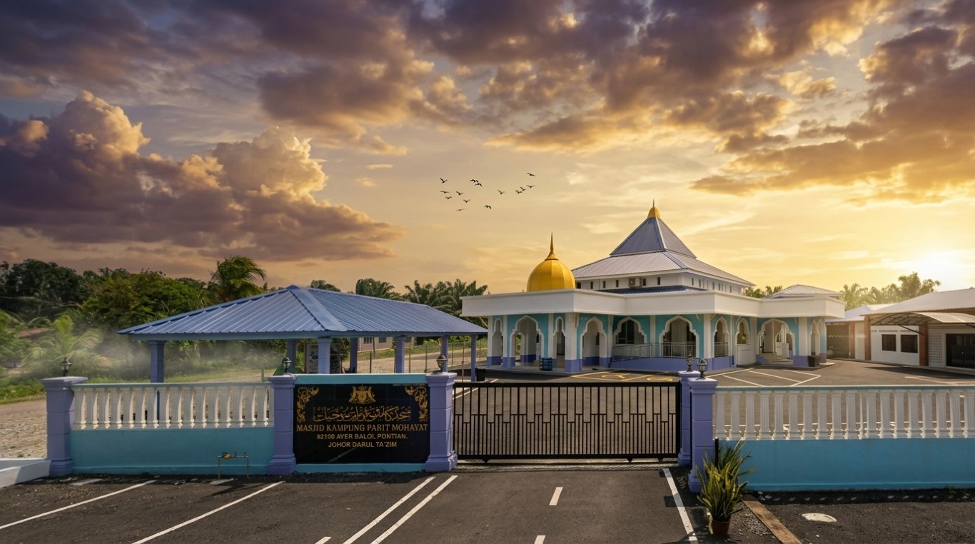 MASJID PARIT MOHAYAT in Johor