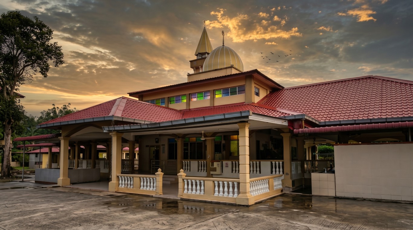 MASJID PEKAN LANCHANG in Pahang