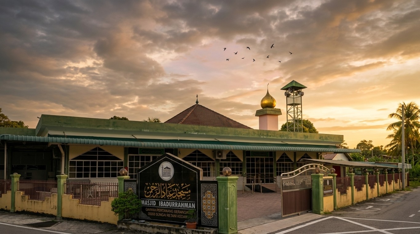 MASJID PERMATANG BERANGAN in Kedah
