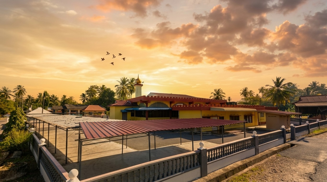 MASJID PULAU TIMBUL in Kedah