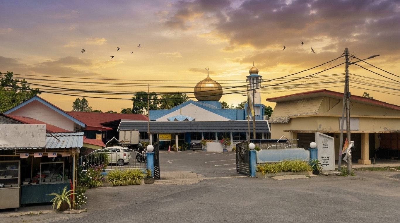 MASJID PUTRA in Perlis