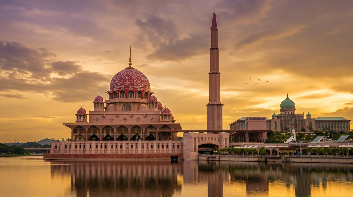 MASJID PUTRA in Putrajaya
