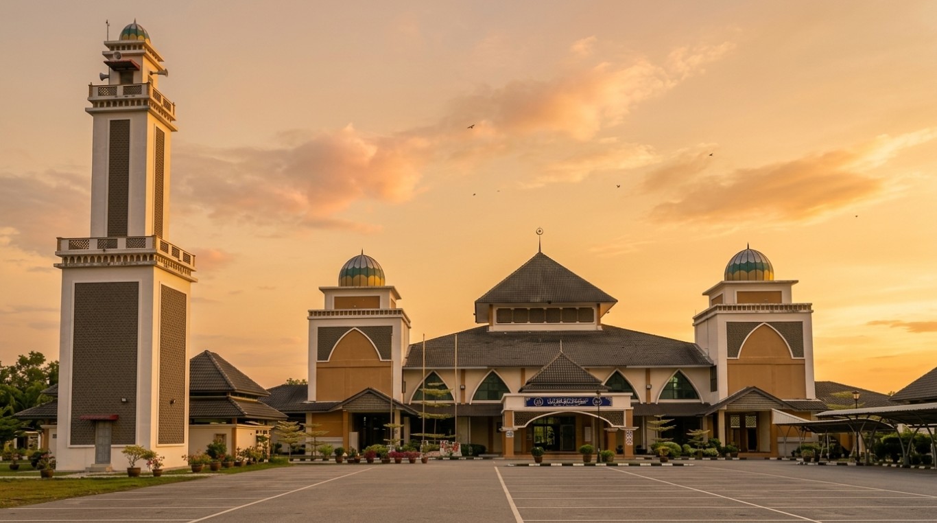 MASJID SULTAN HAJI AHMAD SHAH FELDA SUNGAI KOYAN in Pahang