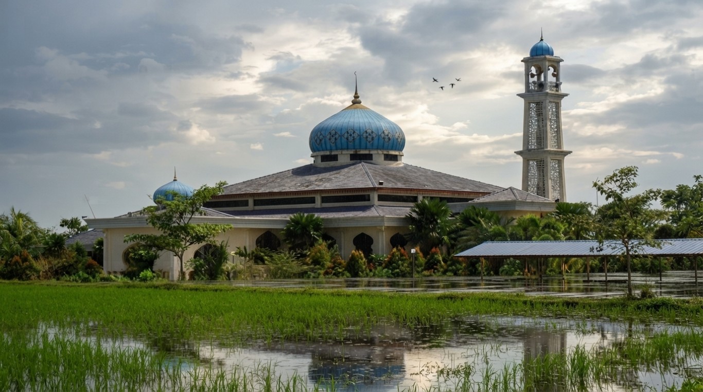 MASJID SULTANAH HAMINAH TANJUNG RADIN in Kedah