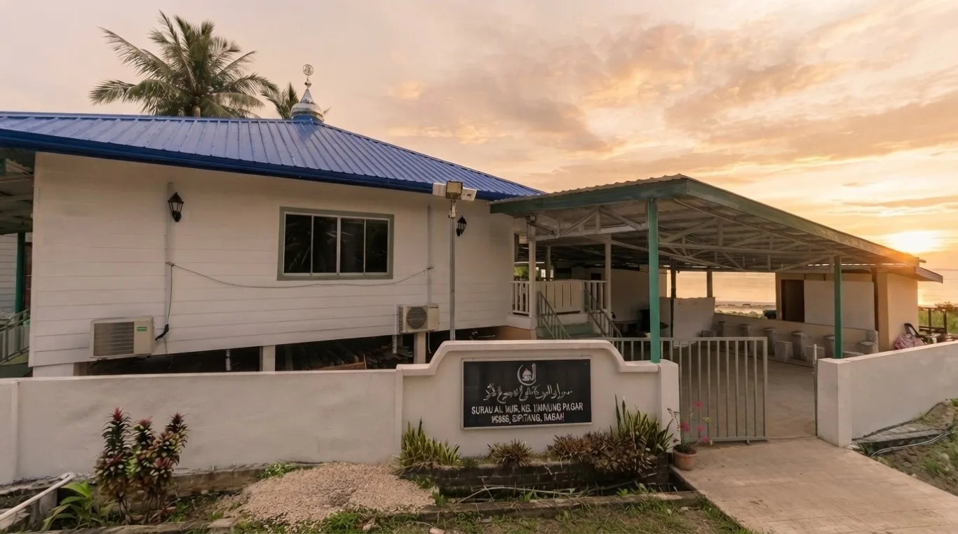SURAU KG TG PAGAR,SIPITANG, Sabah