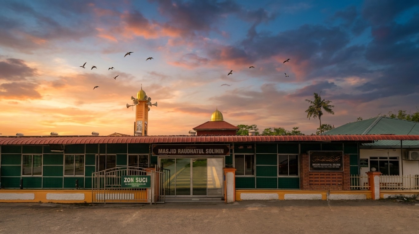 MASJID AIR LIMAU (RAUDHATUL SOLIHIN) gallery image in Melaka