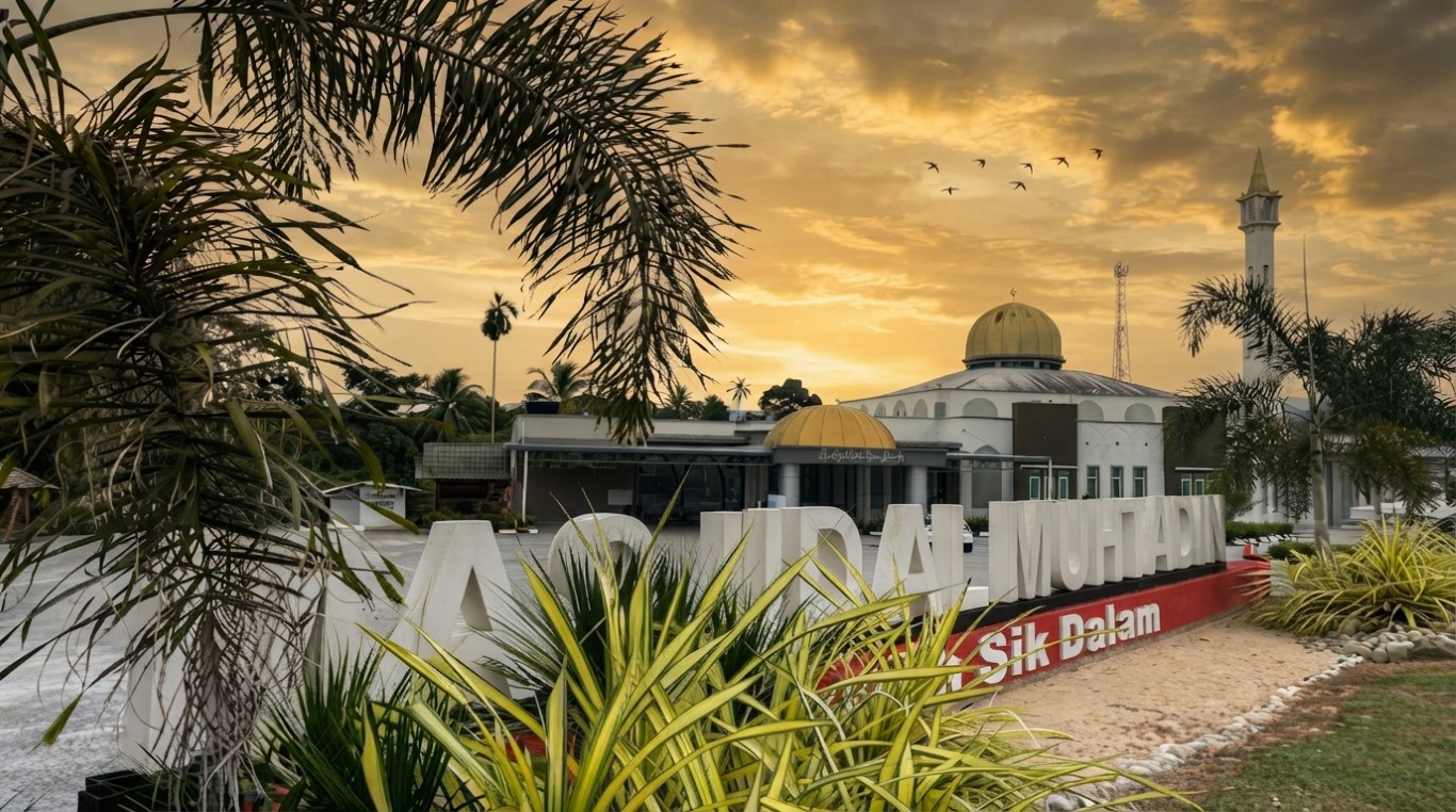MASJID AL-MUHTADIN SIK DALAM in Kedah