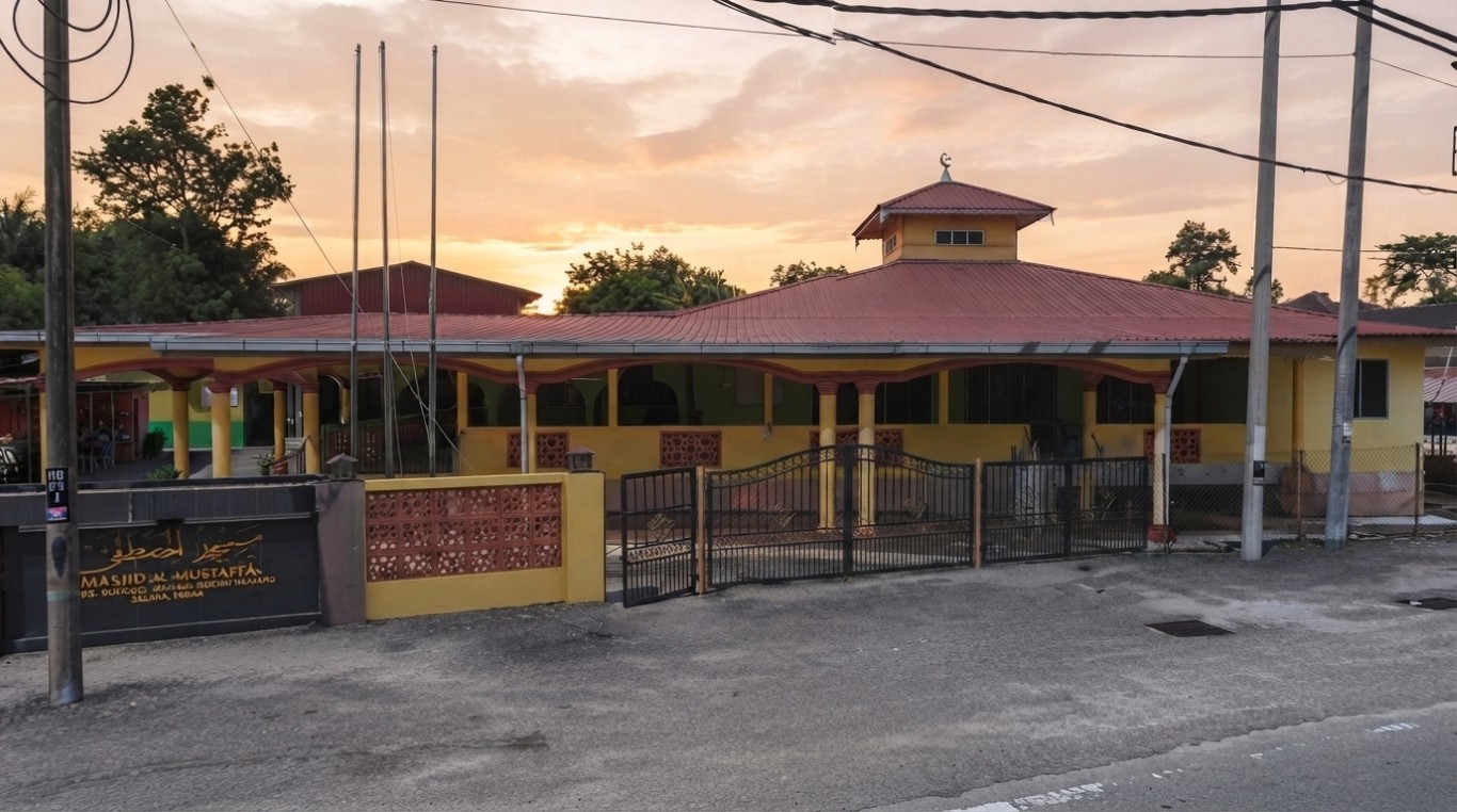MASJID AL-MUSTAFFA in Perak