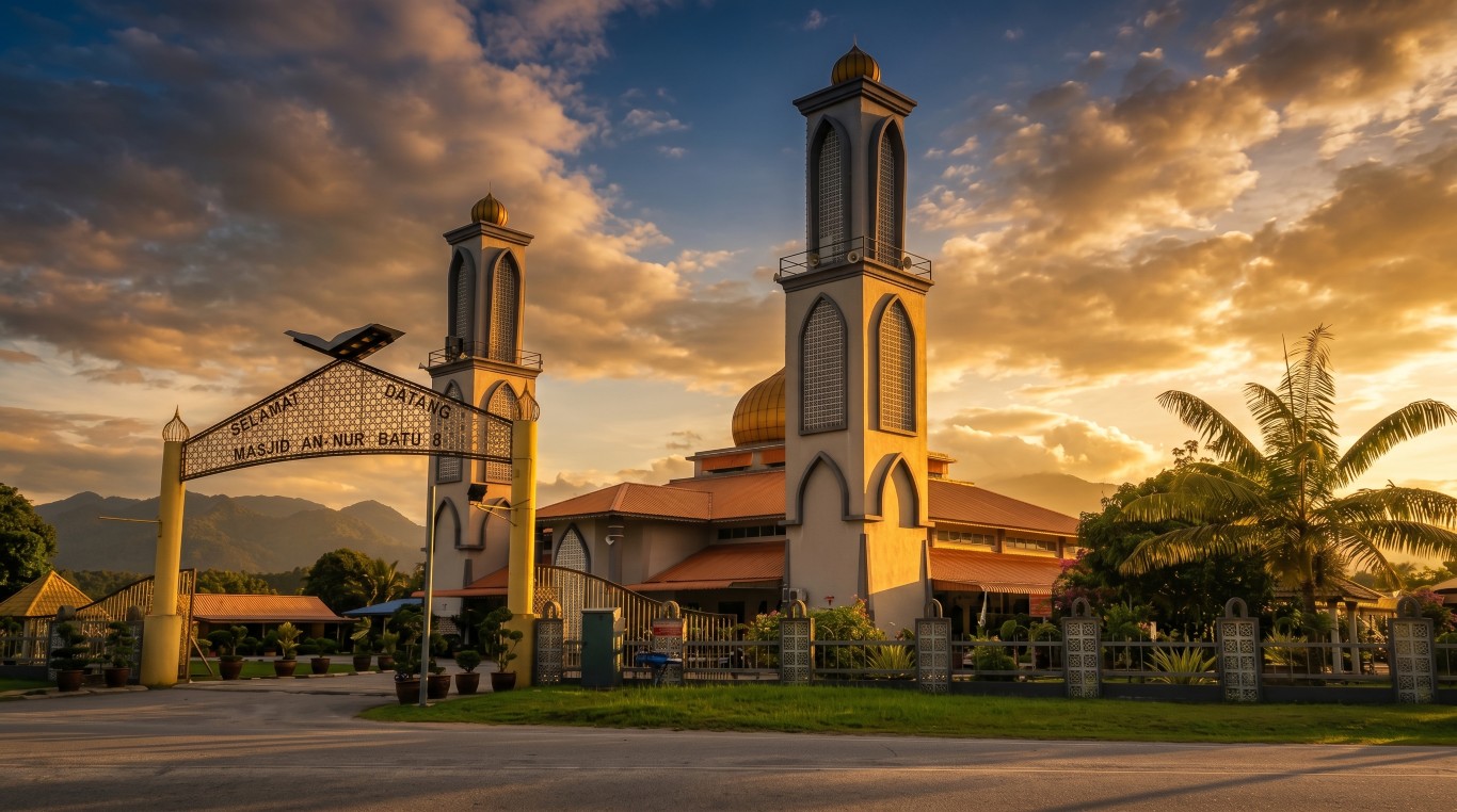 MASJID AN - NUR gallery image in Perak