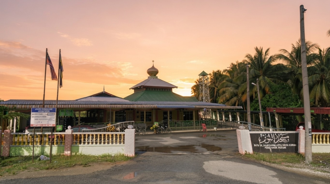 MASJID AN - NUR BATU 14 in Perak