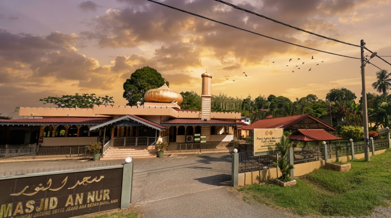 MASJID AN-NUR SUNGAI JAGUNG in Kedah