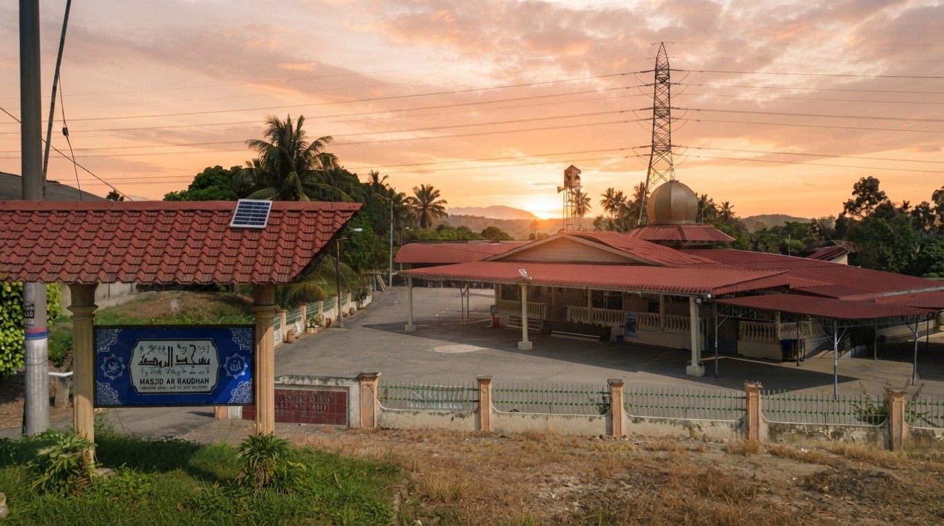 MASJID AR - RAUDAH SALAK UTARA, KG PERIK in Perak