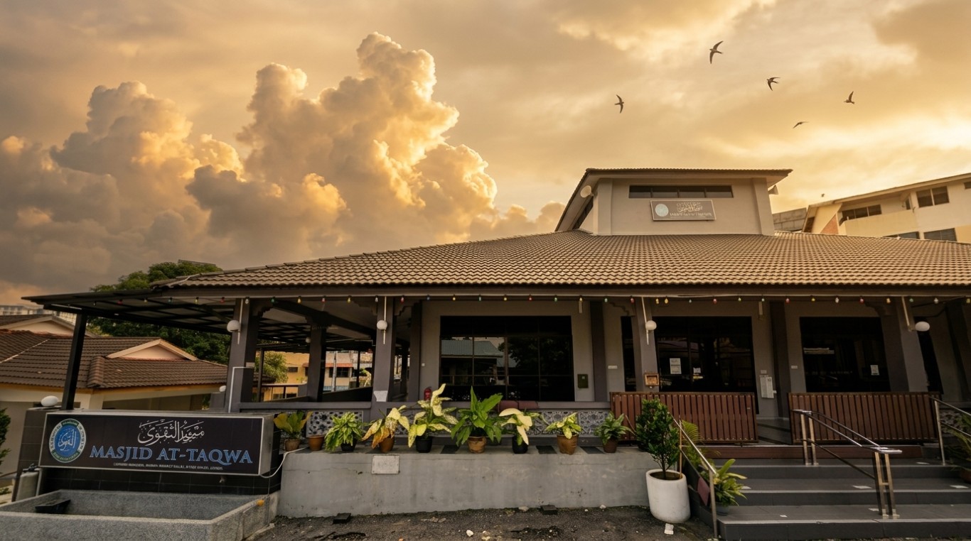 MASJID AT-TAQWA RUMAH RAKYAT KULAI in Johor
