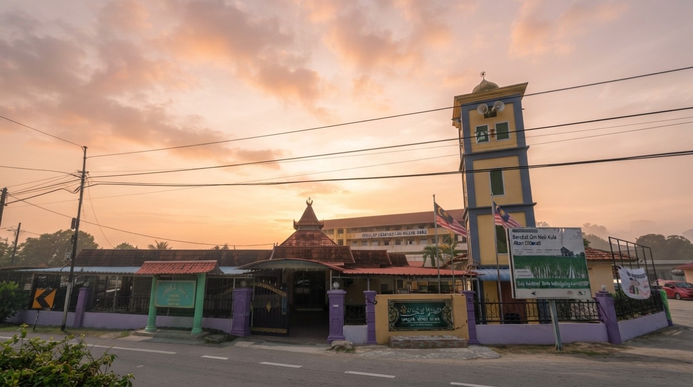 MASJID BARU in Melaka