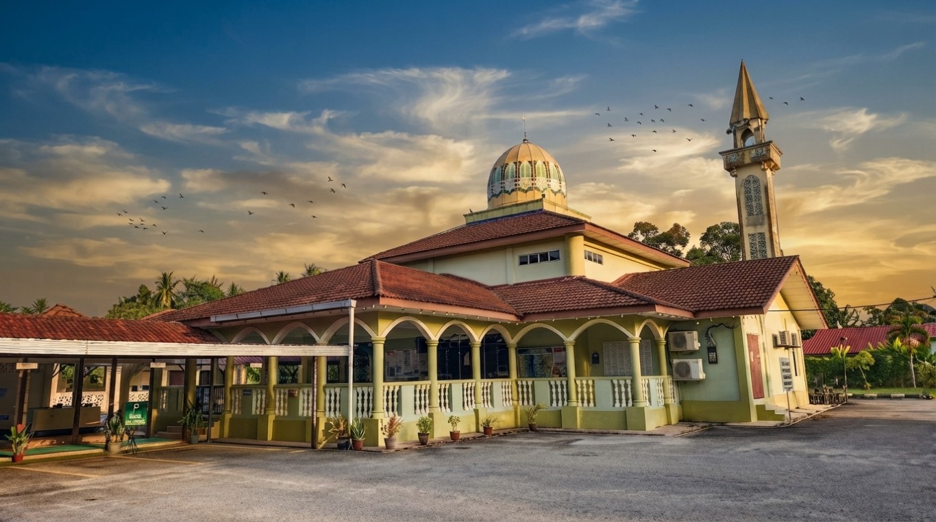 MASJID BARU KAMPONG LAMIR in Pahang