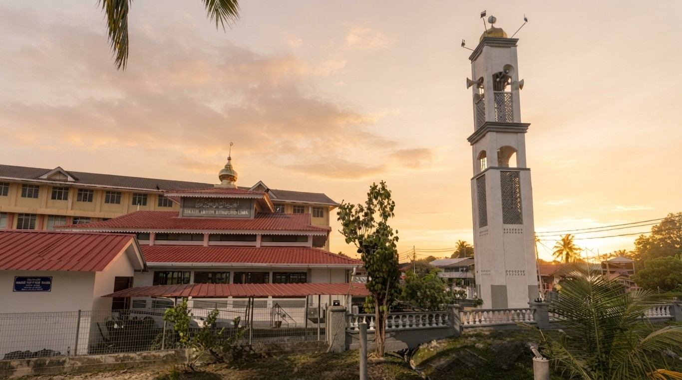 MASJID BUMBUNG LIMA in Pulau Pinang