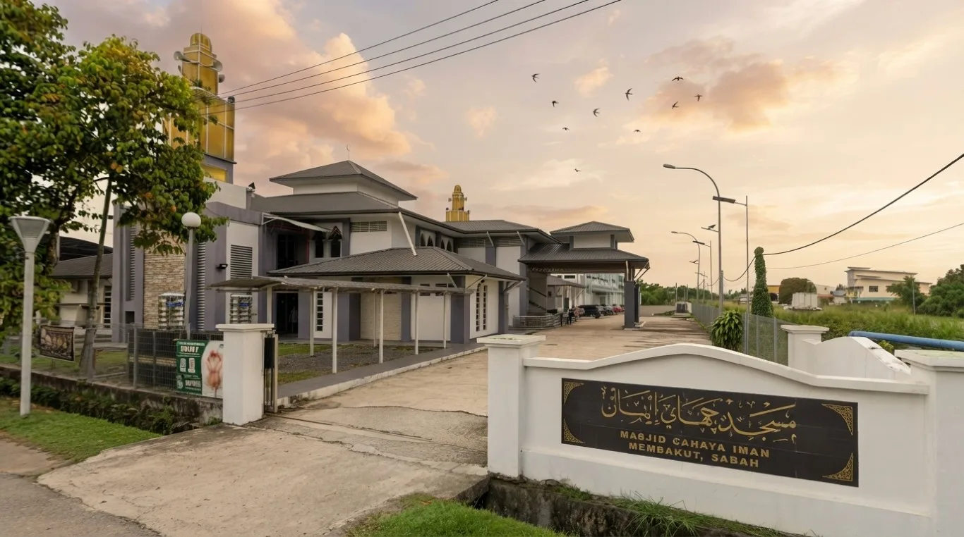 MASJID CAHAYA IMAN MEMBAKUT, Sabah