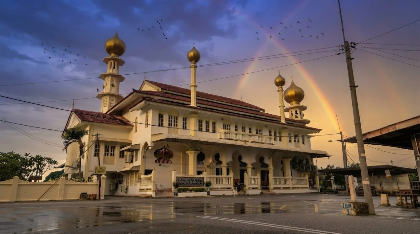 MASJID D`RAJA LONG YUNUS, LANGGAR, Kelantan