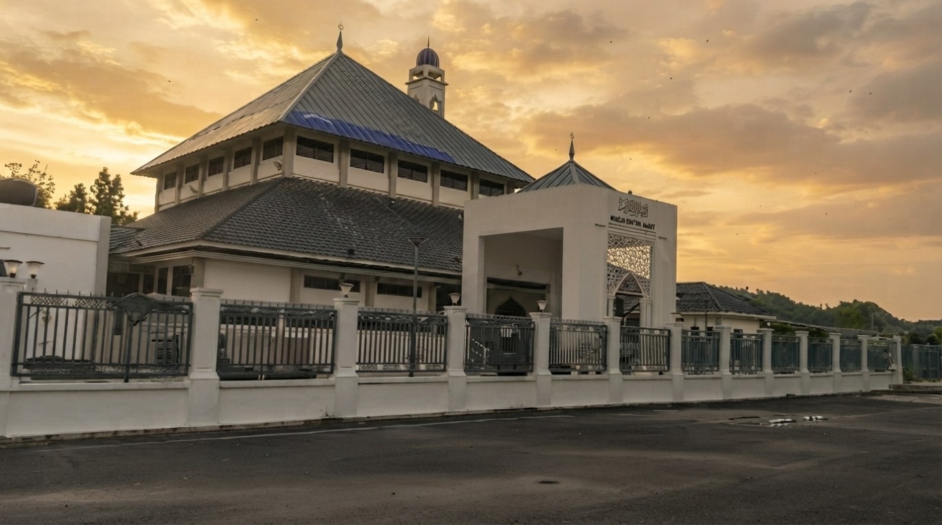 MASJID FATHUL MAJID HUJUNG KETON/LINCHAN in Kedah