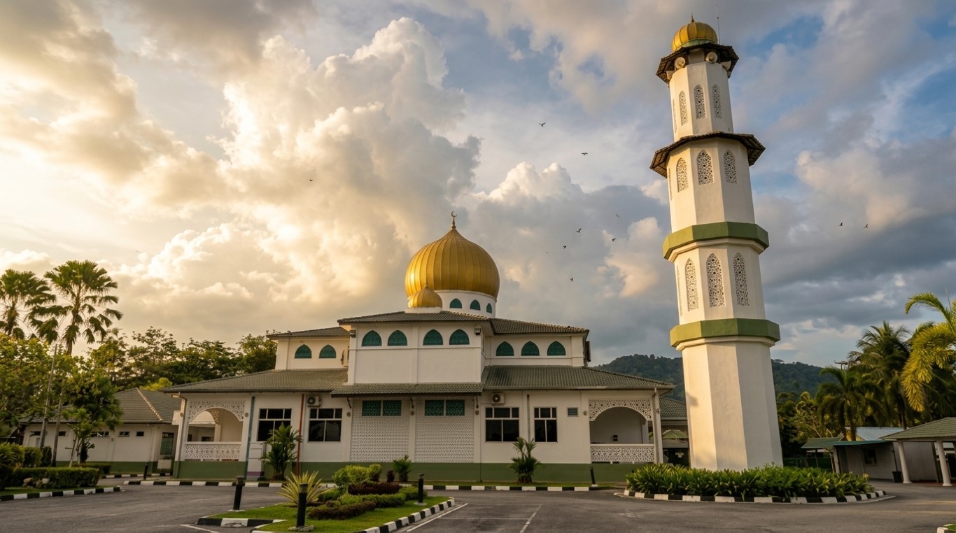 MASJID HJ ISMAIL PULAU MAHARAJA in Kedah