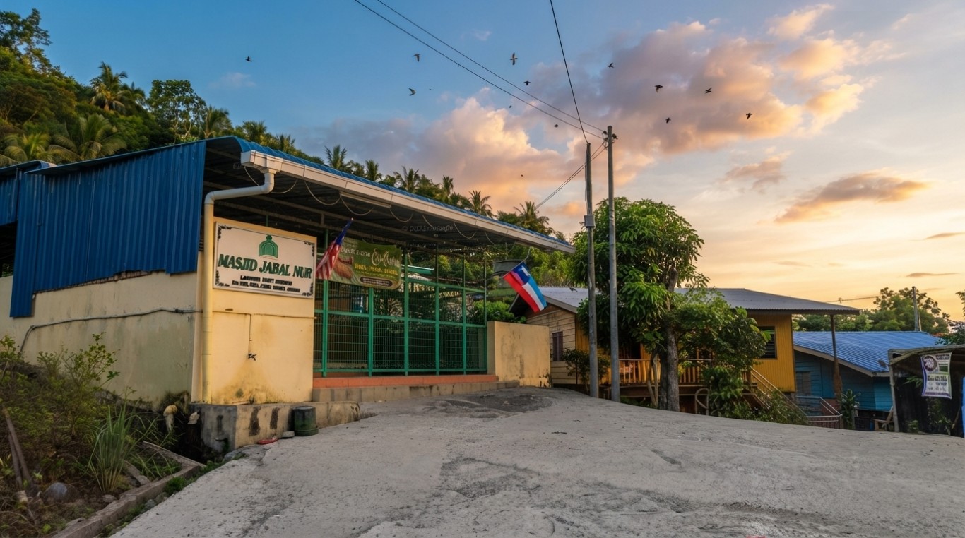 MASJID JABAL NUR in Sabah