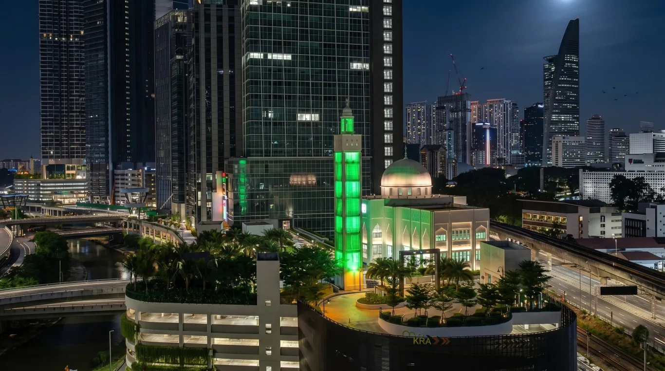 MASJID JAMEK ABDULLAH HUKUM ECO CITY, Kuala Lumpur