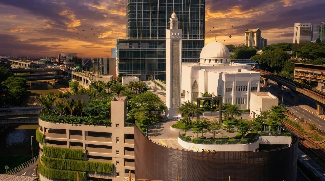 MASJID JAMEK ABDULLAH HUKUM ECO CITY, Kuala Lumpur