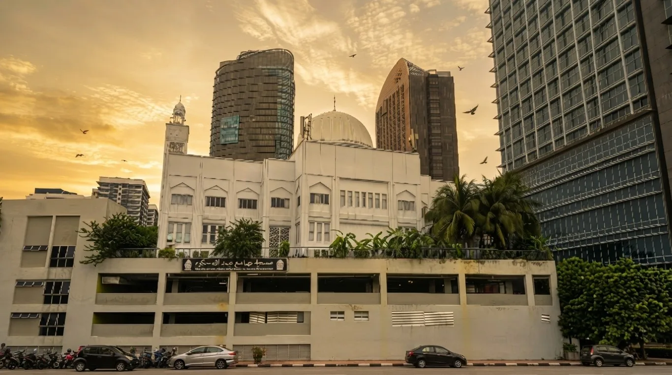 MASJID JAMEK ABDULLAH HUKUM ECO CITY, Kuala Lumpur