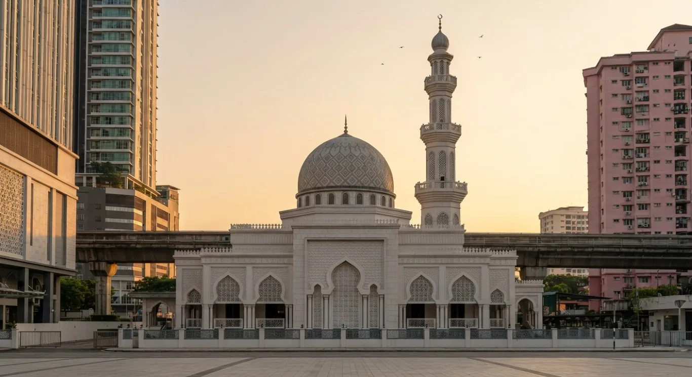 MASJID JAMEK ABDULLAH HUKUM ECO CITY, Kuala Lumpur