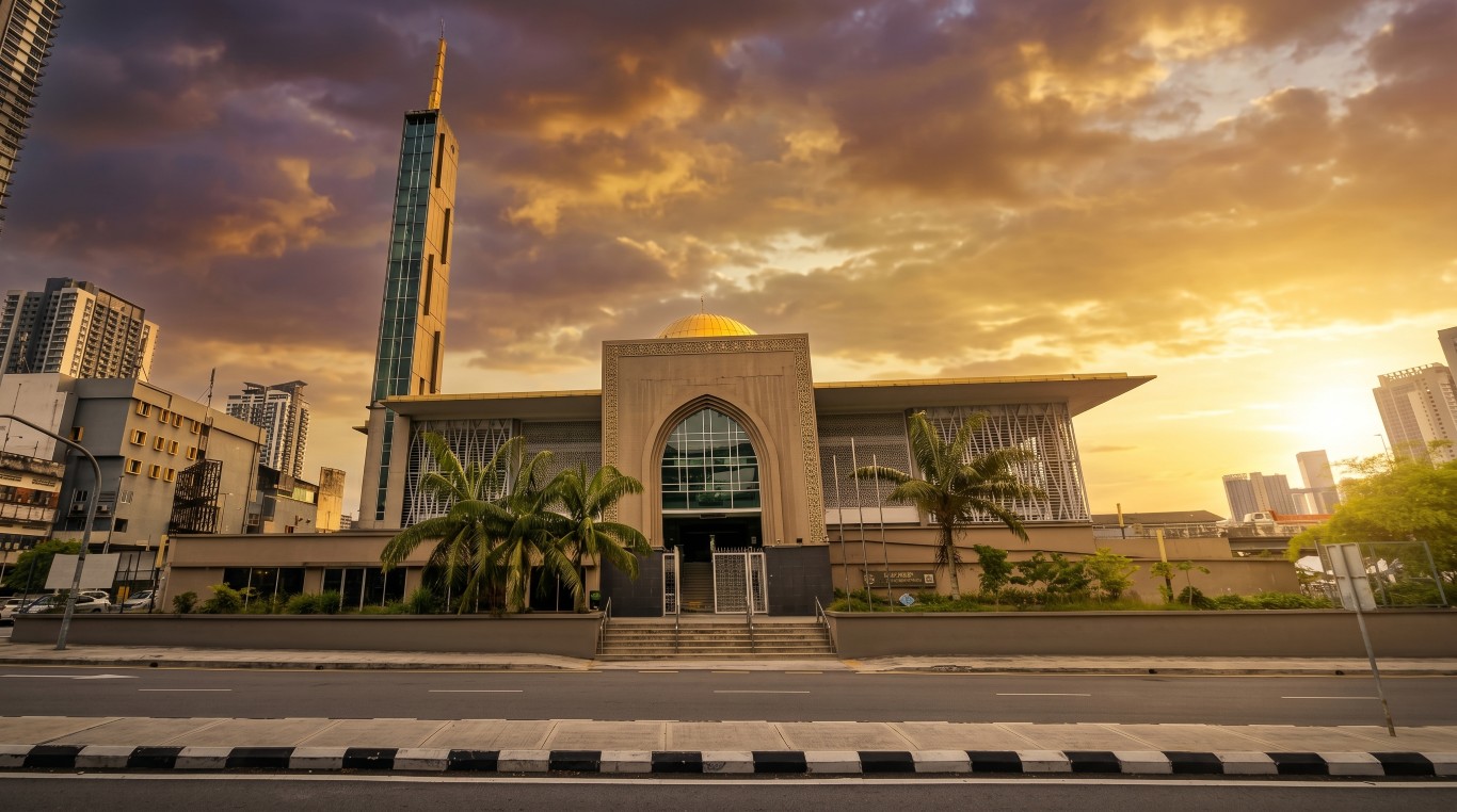 MASJID JAMEK ALAM SHAH in Kuala Lumpur