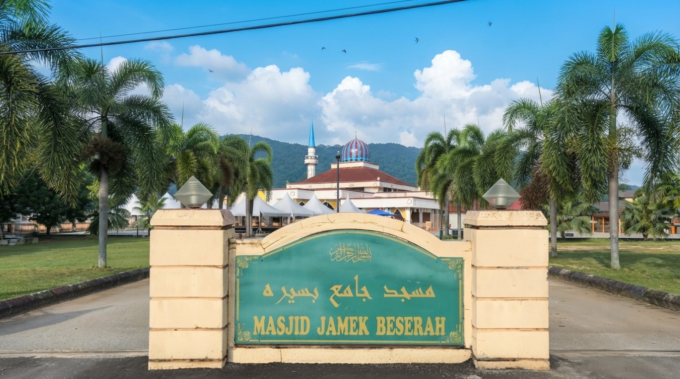 MASJID JAMEK BESERAH in Pahang
