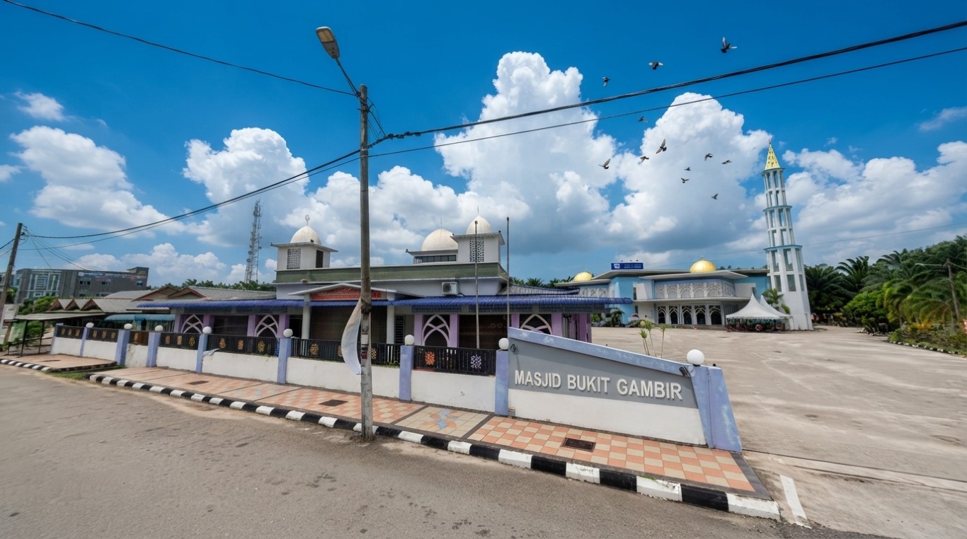 MASJID JAMEK BUKIT GAMBIR in Johor