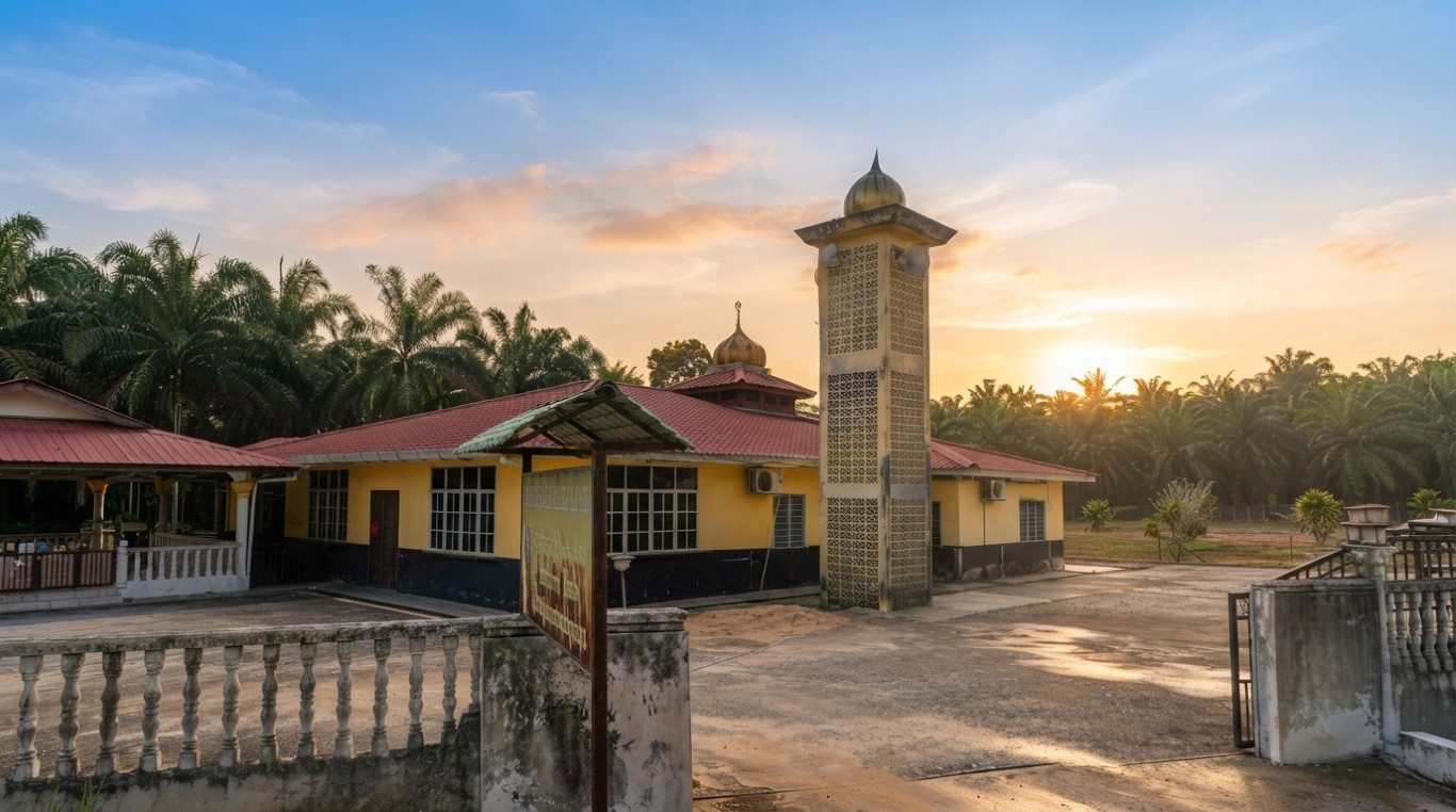 MASJID JAMEK KG CHANGKAT RAMBAI in Perak