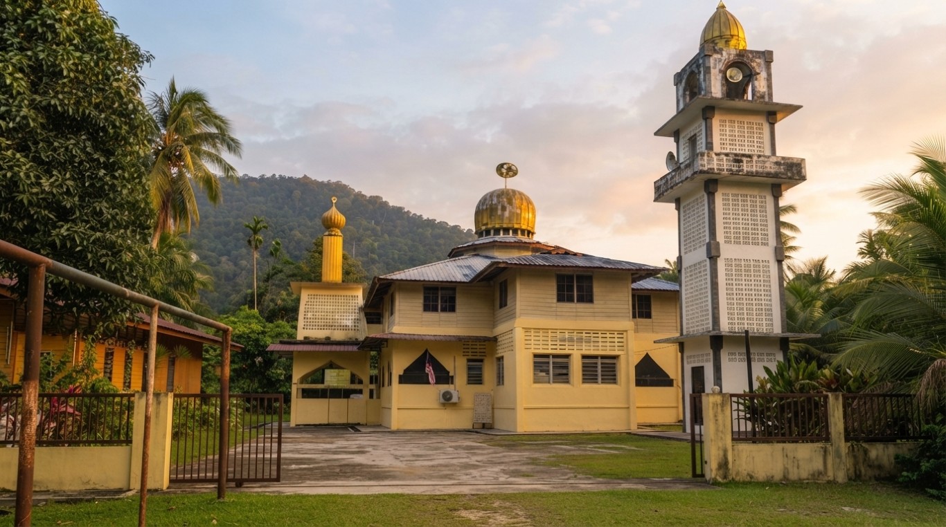 MASJID JAMEK KG. ANAK KURAU in Perak