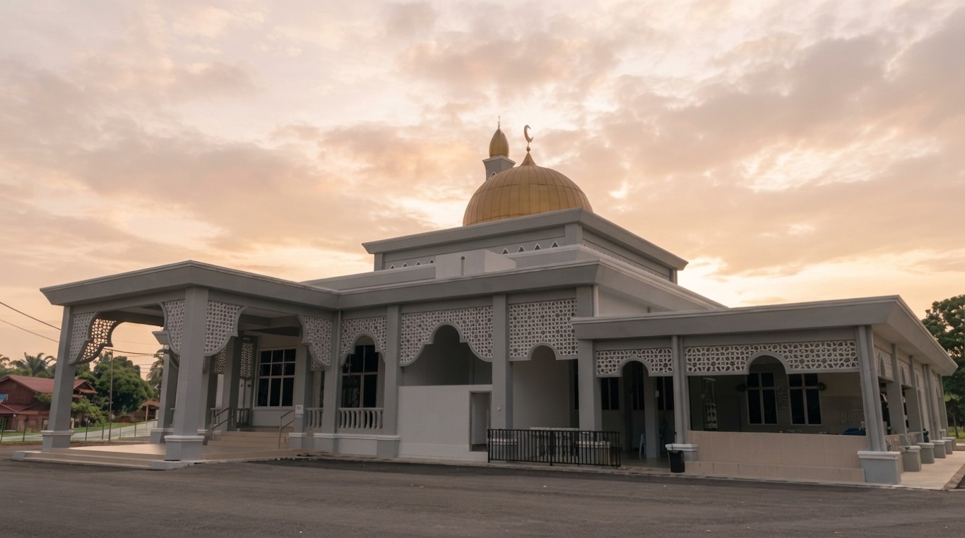 MASJID JAMEK KG. KUALA SLIM in Perak