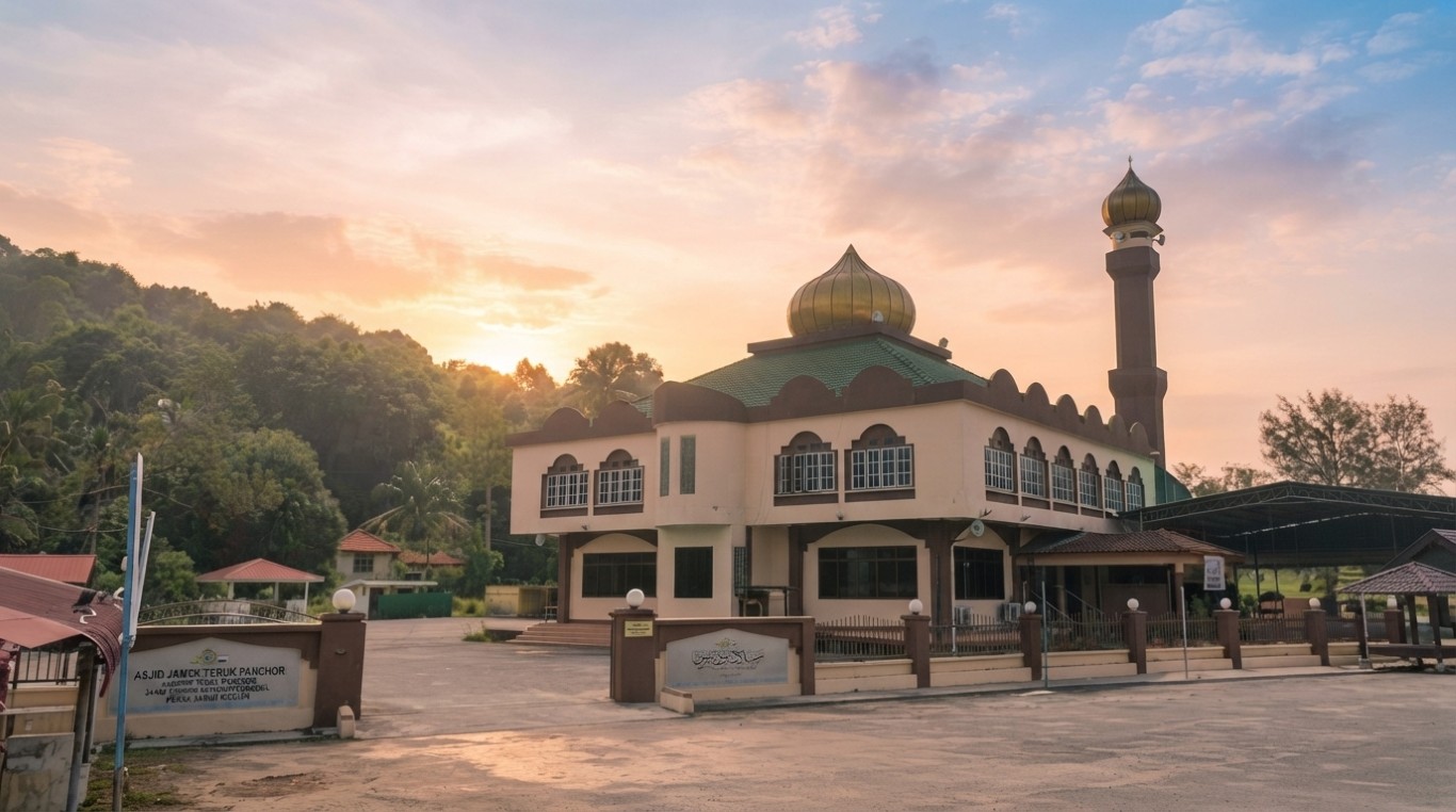 MASJID JAMEK TEBUK PANCHUR, in Perak