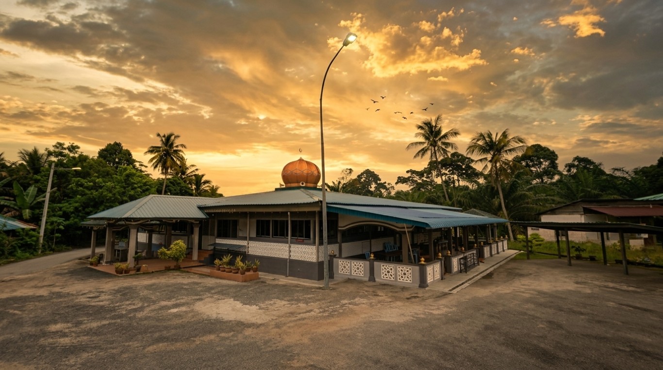 MASJID JAMEK ULU BENUT in Johor