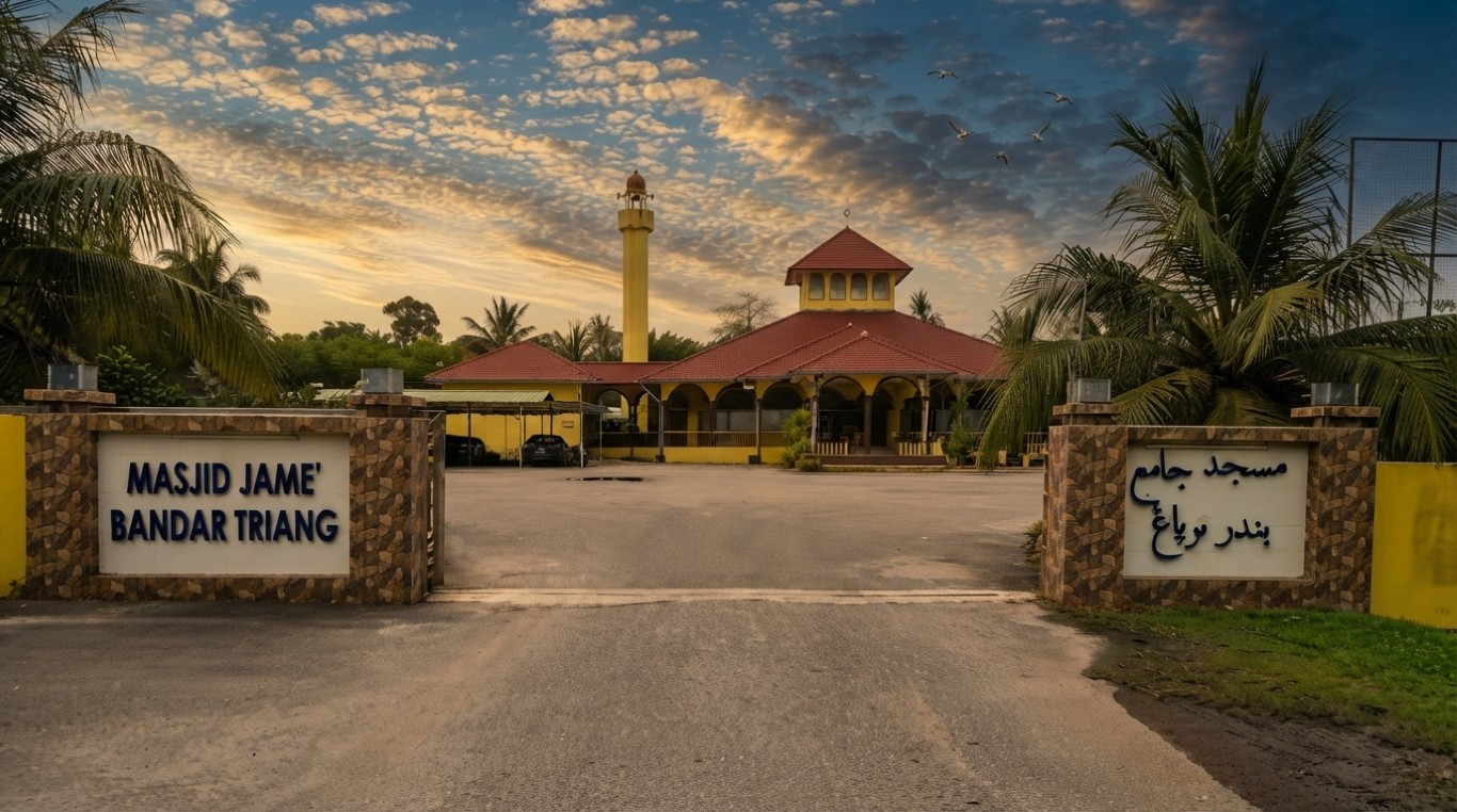 MASJID JAMEK, BANDAR TRIANG in Pahang