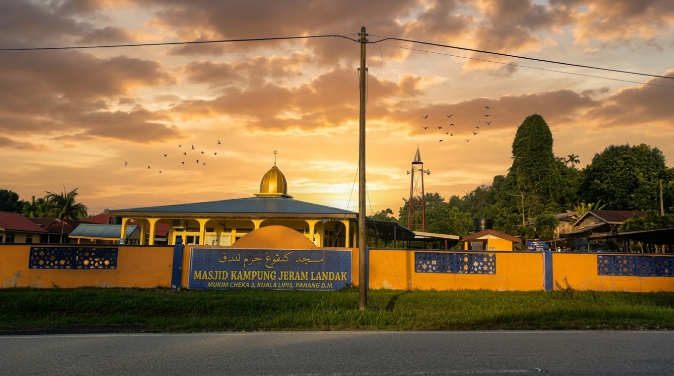 MASJID KAMPUNG JERAM LANDAK in Pahang